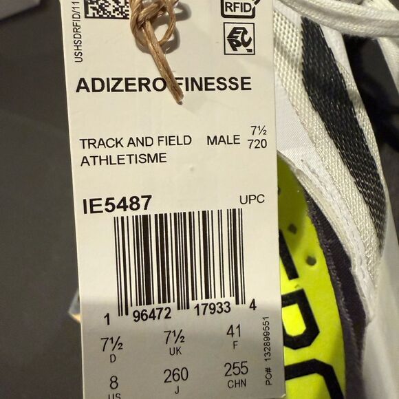 Adidas Adizero Finesse track and field shoes main image 5